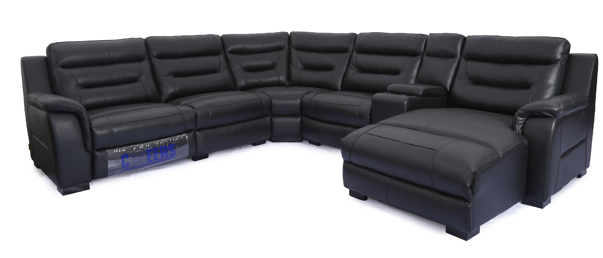5331 LEATHER CORNER LOUNGE WITH RECLINERS