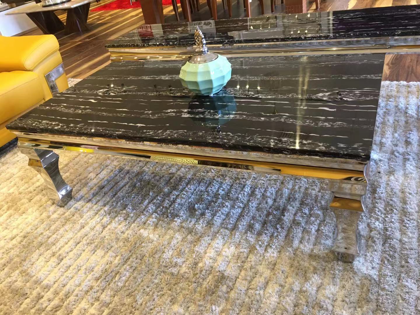 874 MARBLE COFFEE TABLE