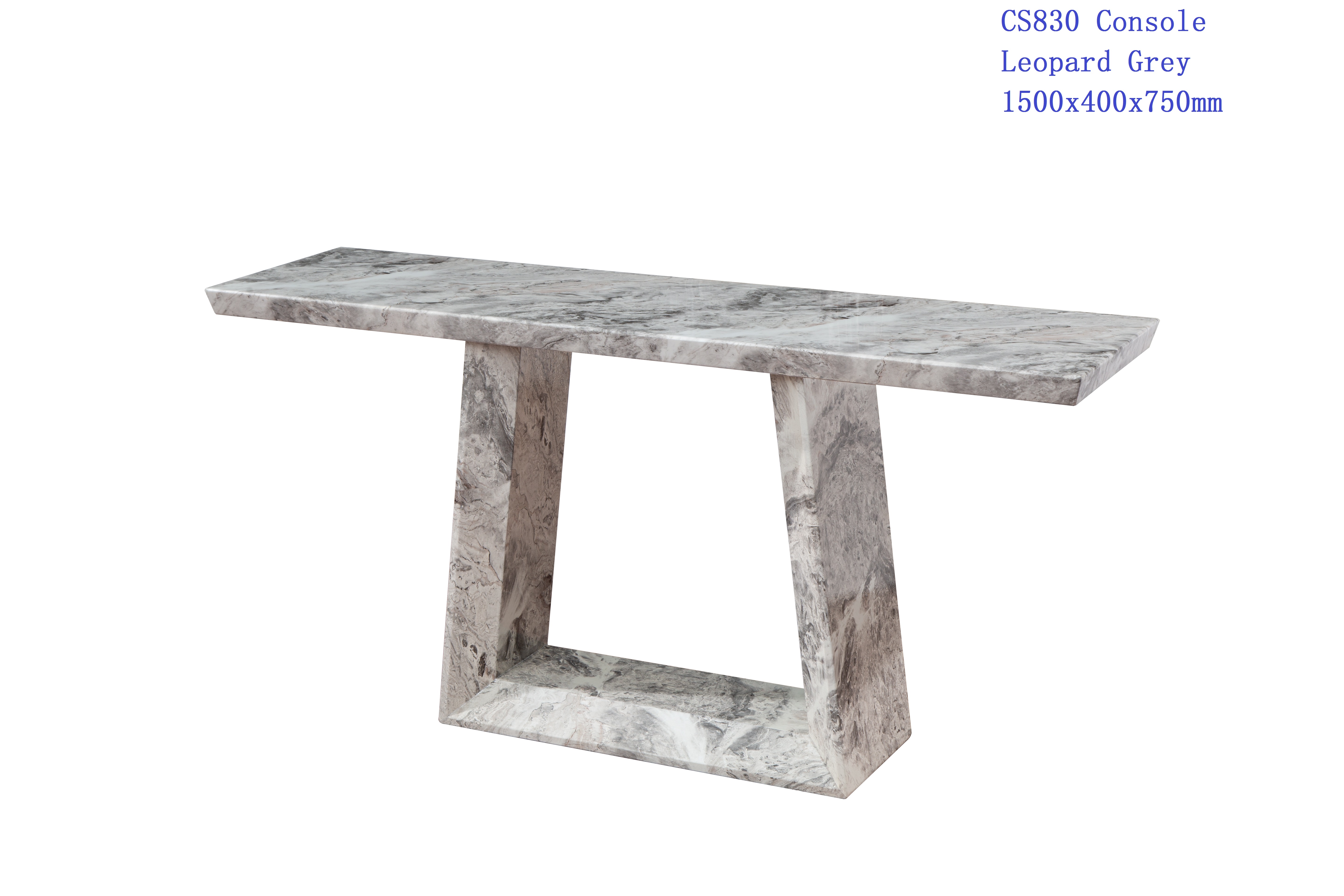 CS830 MARBLE CONSOLE TABLE