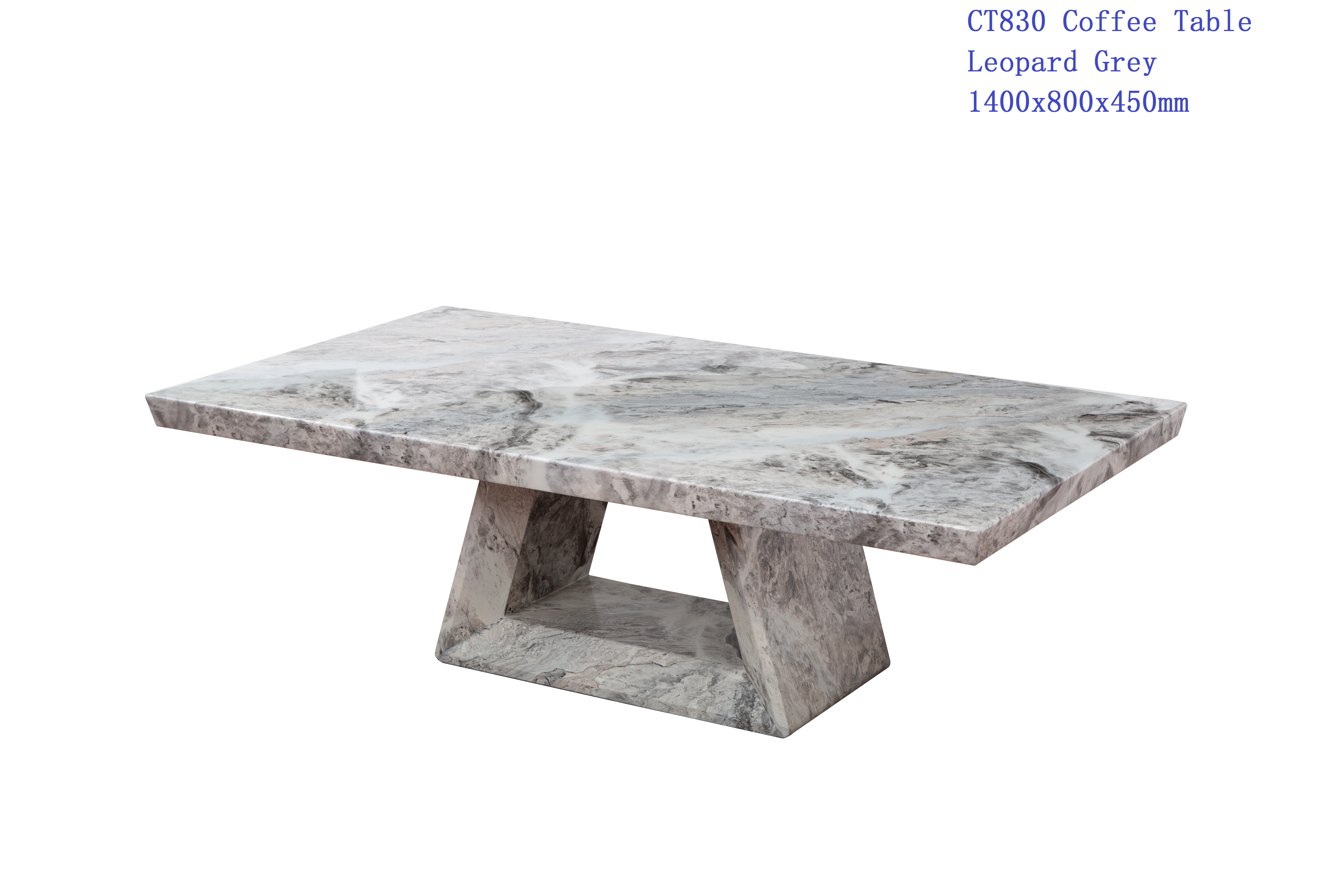 CT830 MARBLE COFFEE TABLE